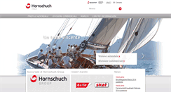 Desktop Screenshot of hornschuch.it