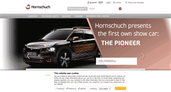 Desktop Screenshot of hornschuch.com